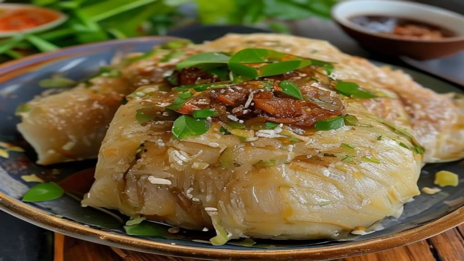 Bánh bèo bì chợ Búng