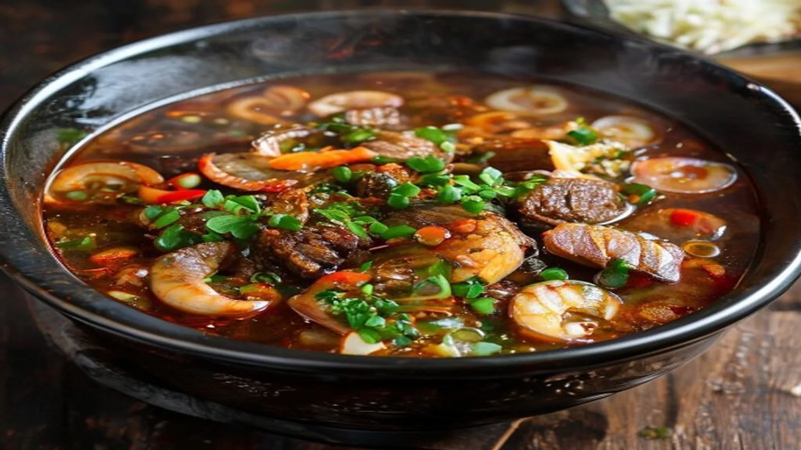 Bò nhúng mắm ruốc
