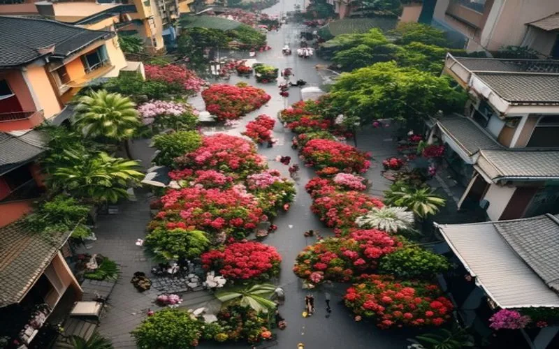 Đường hoa Nguyễn Huệ — 1