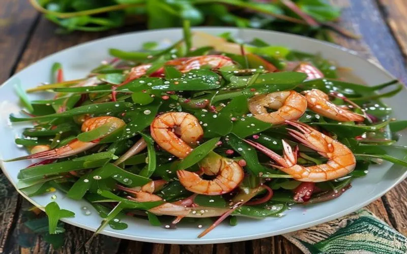 Gỏi ngó lục bình — 1