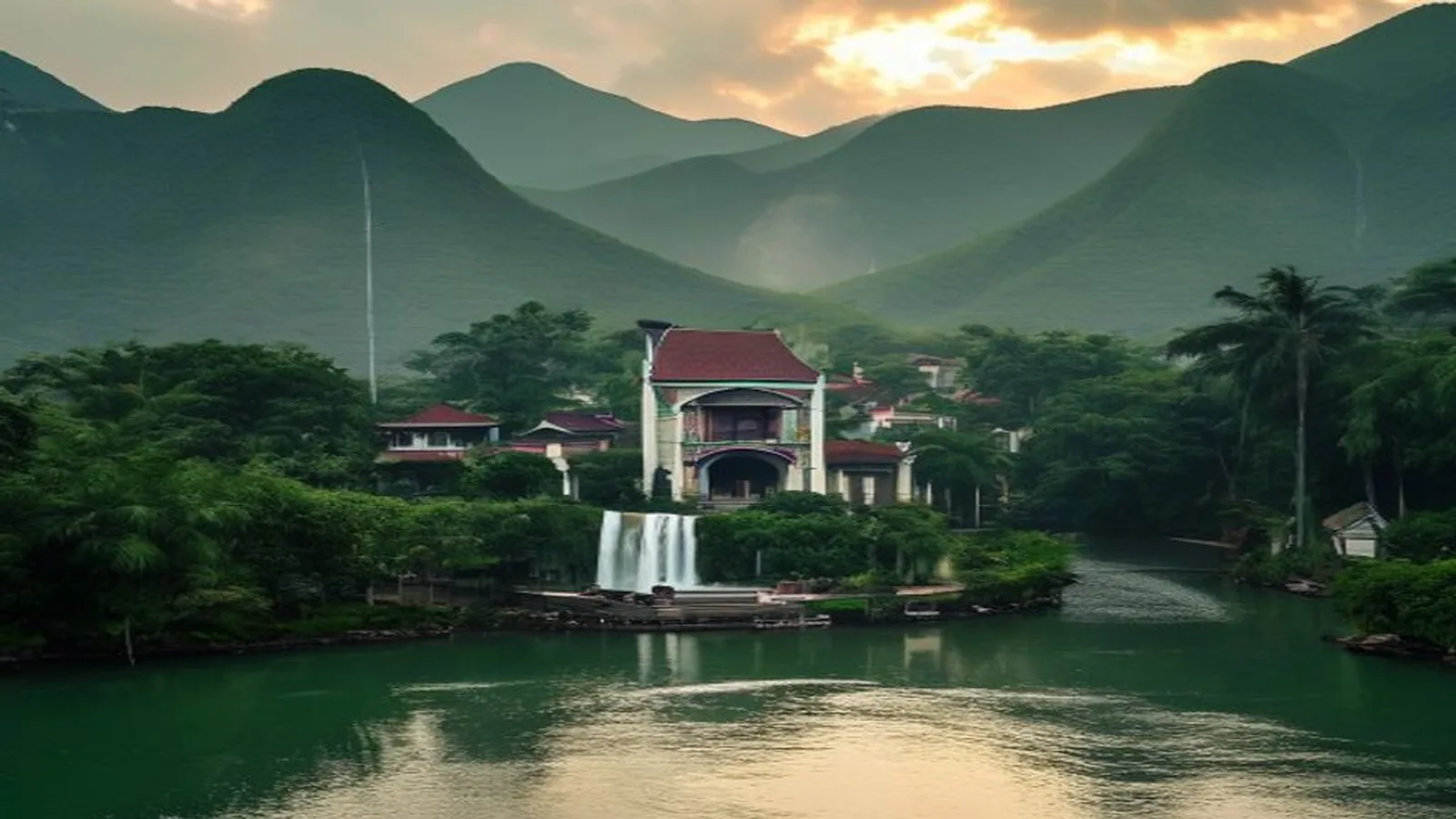Suối nước nóng Bình Châu